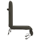Solseng Pude GEMERT 100% polyester Antracit 55 x 135 x 6 cm