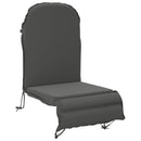 Solseng Pude GEMERT 100% polyester Antracit 55 x 135 x 6 cm