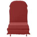 Solseng Pude GEMERT 100% polyester Vinrød 55 x 135 x 6 cm
