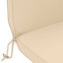 Solseng Pude 100% polyester Cremefarvet 55 x 124 x 5 cm