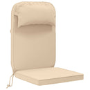 Solseng Pude 100% polyester Cremefarvet 55 x 124 x 5 cm