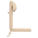 Solseng Pude 100% polyester Cremefarvet 55 x 124 x 5 cm