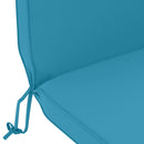 Solseng Pude 100% polyester Lyseblå 55 x 124 x 5 cm