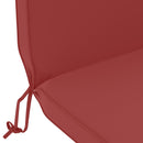 Solseng Pude 100% polyester Vinrød 55 x 124 x 5 cm
