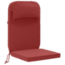 Solseng Pude 100% polyester Vinrød 55 x 124 x 5 cm