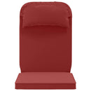 Solseng Pude 100% polyester Vinrød 55 x 124 x 5 cm