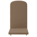 Solseng Pude GEMERT 100% polyester Gråbrun 47 x 131 x 5 cm