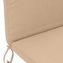 Solseng Pude GEMERT 100% polyester Sandfarvet 47 x 131 x 5 cm