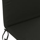 Solseng Pude GEMERT 100% polyester Sort 47 x 131 x 5 cm