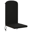 Solseng Pude GEMERT 100% polyester Sort 47 x 131 x 5 cm