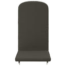Solseng Pude GEMERT 100% polyester Antracit 47 x 131 x 5 cm