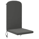 Solseng Pude GEMERT 100% polyester Antracit 47 x 131 x 5 cm