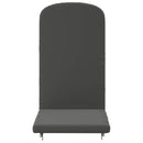 Solseng Pude GEMERT 100% polyester Antracit 47 x 131 x 5 cm
