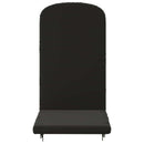Solseng Pude GEMERT 100% polyester Sort 47 x 131 x 5 cm