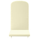Solseng Pude GEMERT 100% polyester Cremefarvet 47 x 131 x 5 cm