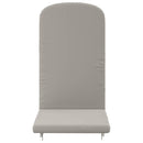 Solseng Pude GEMERT 100% polyester Grå 47 x 131 x 5 cm