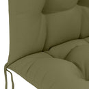 Solseng Pude PUTTEN 100% polyester Olivengrøn 48 x 112 x 10 cm