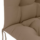 Solseng Pude PUTTEN 100% polyester Gråbrun 48 x 112 x 10 cm