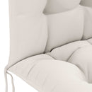Solseng Pude PUTTEN 100% polyester Hvid 48 x 112 x 10 cm