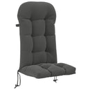 Solseng Pude PUTTEN 100% polyester Antracit 48 x 112 x 10 cm