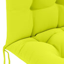 Solseng Pude PUTTEN 100% polyester Lys grøn 48 x 112 x 10 cm