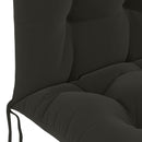 Solseng Pude PUTTEN 100% polyester Sort 48 x 112 x 10 cm
