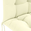 Solseng Pude PUTTEN 100% polyester Cremefarvet 48 x 112 x 10 cm