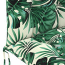 Solseng Pude PUTTEN 100% polyester Bladmønster 48 x 112 x 10 cm