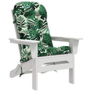 Solseng Pude PUTTEN 100% polyester Bladmønster 48 x 112 x 10 cm