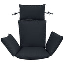 Adirondack Pude PUTTEN 100% polyester Mørk blå 60 x 145 x 10 cm