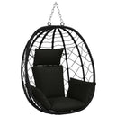Adirondack Pude PUTTEN 100% polyester Sort 60 x 145 x 10 cm