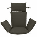 Adirondack Pude PUTTEN 100% polyester Antracit 60 x 145 x 10 cm