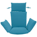 Adirondack Pude PUTTEN 100% polyester Lyseblå 60 x 145 x 10 cm