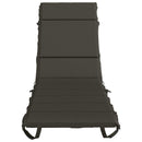Solseng Pude GEMERT 100% polyester Antracit 200 x 50 x 3 cm