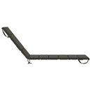 Solseng Pude GEMERT 100% polyester Antracit 200 x 50 x 3 cm