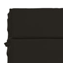 Solseng Pude GEMERT 100% polyester Sort 200 x 50 x 3 cm