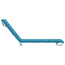 Solseng Pude GEMERT 100% polyester Lyseblå 200 x 50 x 3 cm