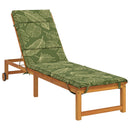Solseng Pude GEMERT 100% polyester Bladdesign 200 x 50 x 3 cm