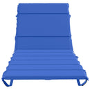 Solseng Pude GEMERT 100% polyester Kongelig blå 200 x 70 x 3 cm