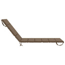 Solseng Pude GEMERT 100% polyester Gråbrun 200 x 80 x 3 cm