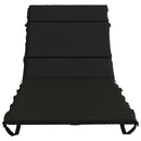 Solseng Pude GEMERT 100% polyester Sort 200 x 80 x 3 cm
