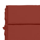 Solseng Pude GEMERT 100% polyester Rød 200 x 80 x 3 cm