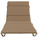 Solseng Pude GEMERT 100% polyester Gråbrun 200 x 80 x 3 cm