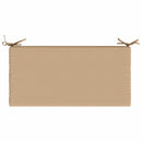 Bænkpude SOEST 100% polyester Sandfarvet 60 x 40 x 5 cm