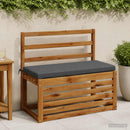 Bænkpude SOEST 100% polyester Antracit 80 x 40 x 5 cm