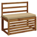Bænkpude SOEST 100% polyester Beige 60 x 40 x 5 cm