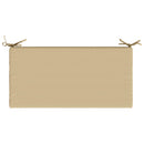 Bænkpude SOEST 100% polyester Beige 60 x 40 x 5 cm