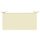 Bænkpude SOEST 100% polyester Cremefarvet 60 x 40 x 5 cm