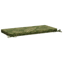 Bænkpude SOEST 100% polyester Bladdesign 60 x 40 x 5 cm