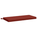 Bænkpude SOEST 100% polyester Rød 80 x 40 x 5 cm